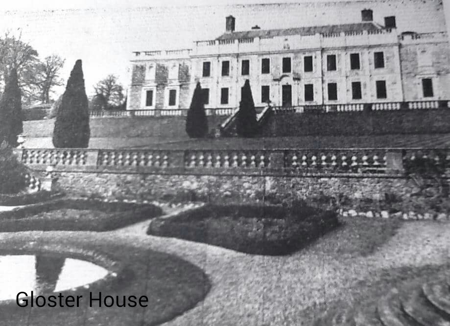 Gloster House . . c.1615 . . near Roscrea. Ireland Reaching Out